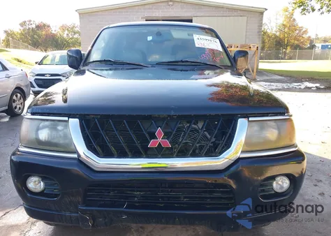 2001 Mitsubishi Montero Sport Ltd из США, поврежденный, VIN JA4MT41R41P049721